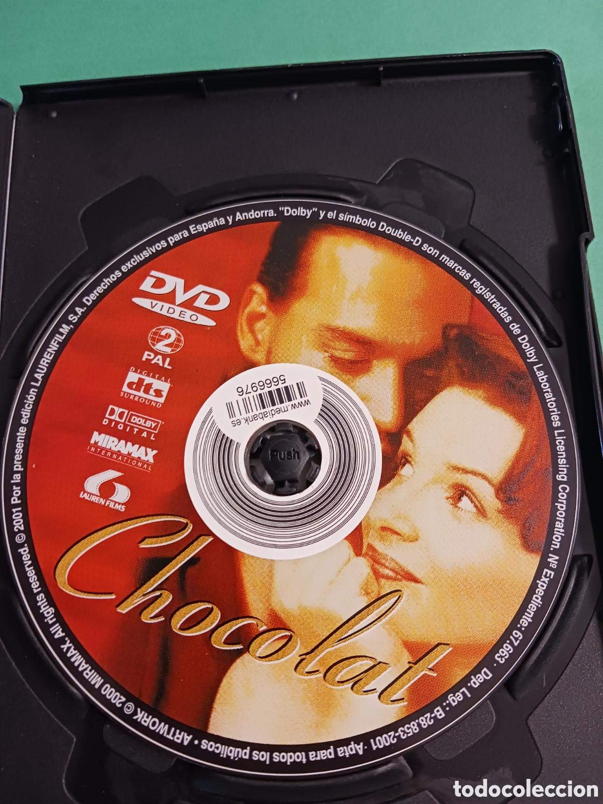 Cine: Pel&iacute;cula DVD. CHOCOLAT - Foto 2