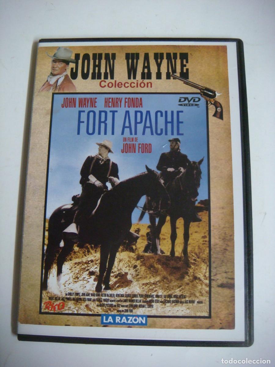 Cine: D.V.D. DE FORT APACHE CON JOHN WAYNE-(F) - Foto 1