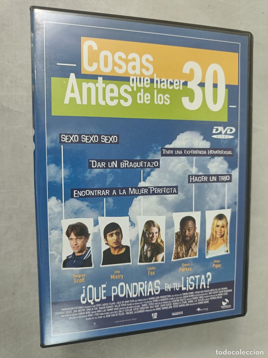 Cine: DVD COSAS QUE HACER ANTES DE LOS 30