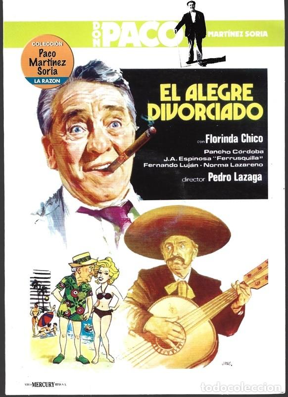 Cinema: EL ALEGRE DIVORCIADO PACO MARTINEZ SORIA (ESTUCHE DE CART&Oacute;N FINO)