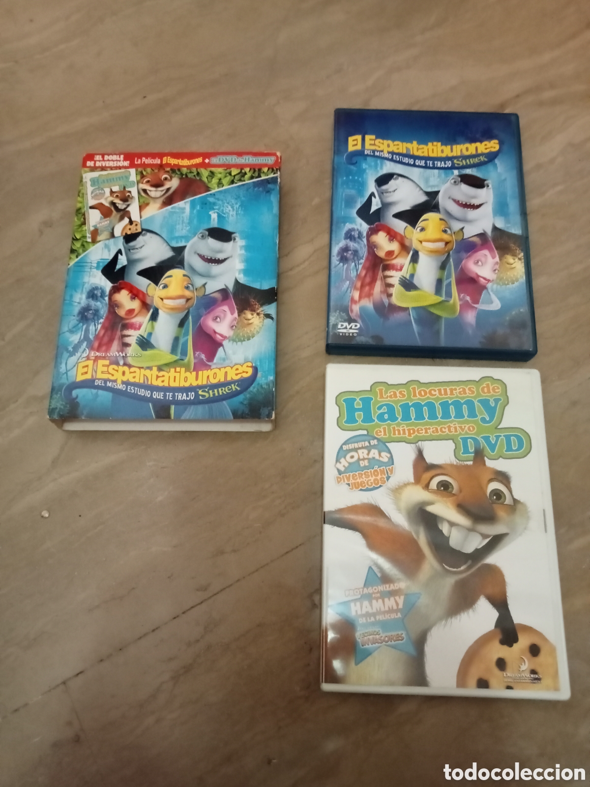 Kino: 2 DVDs. El espantatiburones + Las aventuras de Hammy el hiperactivo.