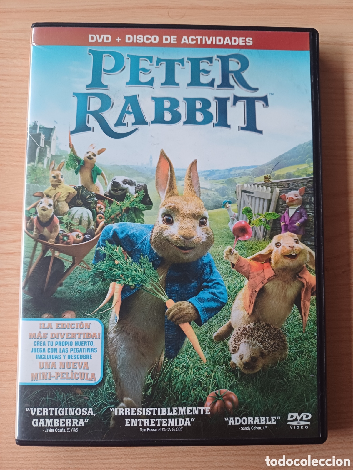 Cine: PETER RABBIT DVD + DISCO DE ACTIVIDADES - Foto 1