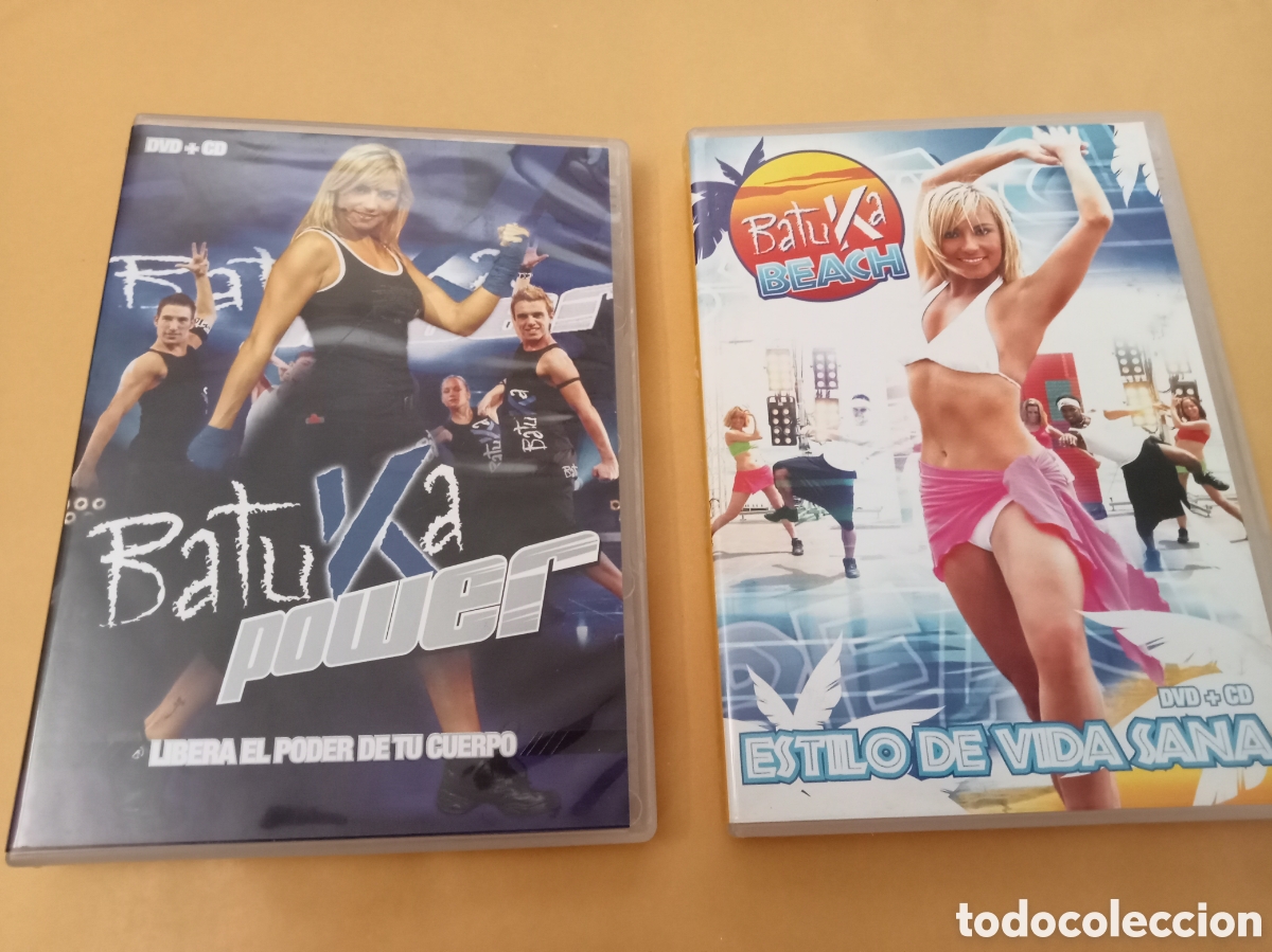 Kino: Dvd. Batuka Power (Dvd+CD) + Batuka Beach (Dvd+CD). Sin uso.