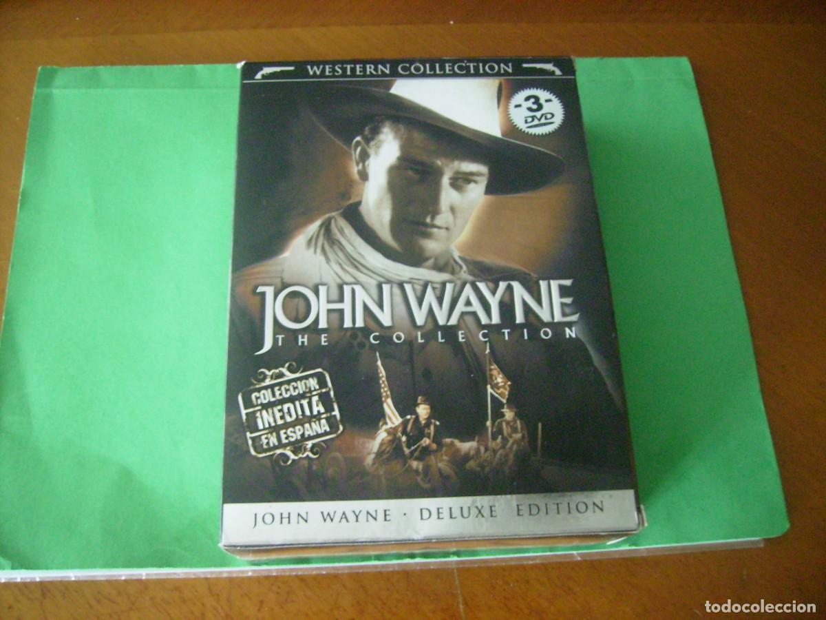 Cine: JOHN WAYNE THE COLLECTION - 3 DVD AUDIO CASTELLANO PRECINTADA