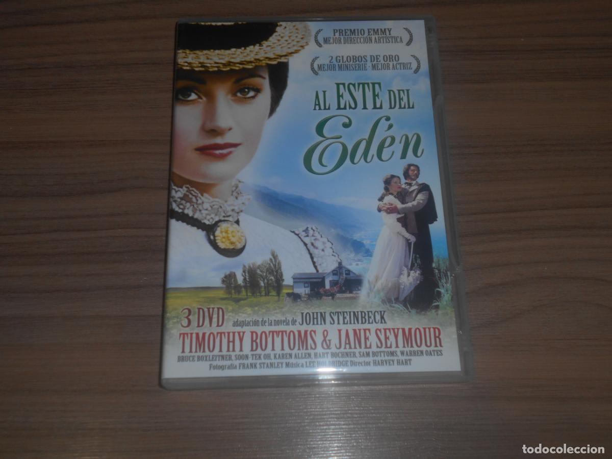 Cine: AL ESTE del EDEN Edicion Especial 3 DVD de JOHN STEINBECK Timothy Bottoms DISCOS Como NUEVOS
