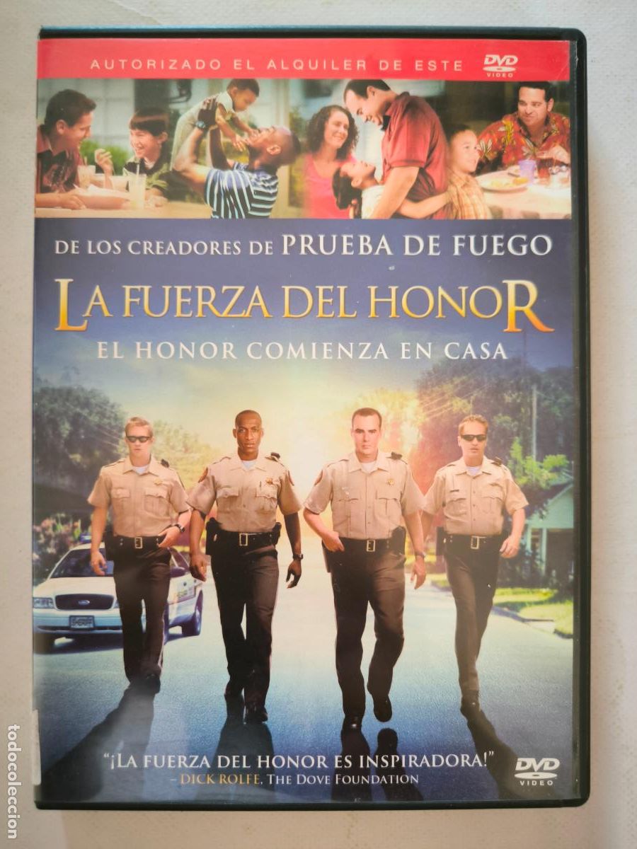 Cin&eacute;ma: DVD LA FUERZA DEL HONOR - EDICION DE ALQUILER (Y5)