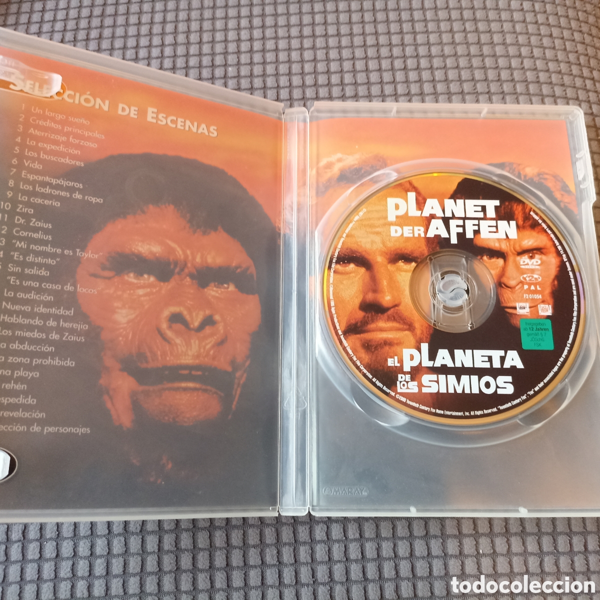 Cine: El planeta de los simios. DVD FOX - Foto 3