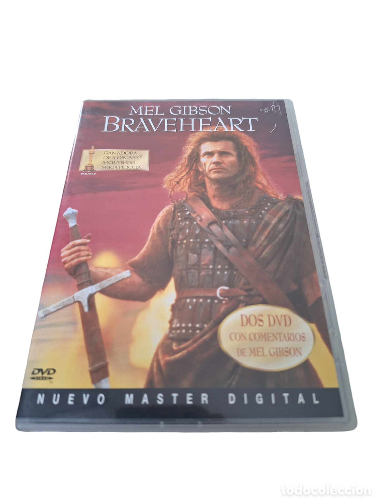 Cine: S105 braveheart 2 discos DVD SEGUNDAMANO