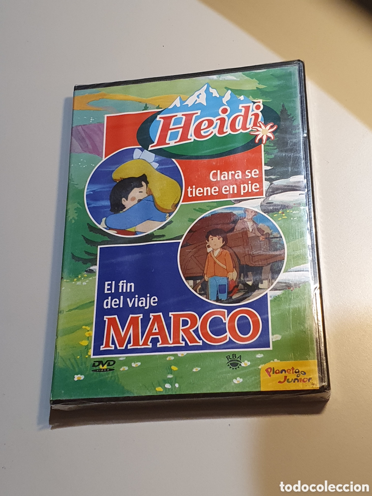Cine: 9- Dvd, 50 Heidi, Clara Se Tiene En Pie, Marco, El Fin Del Viaje, Nuevo.