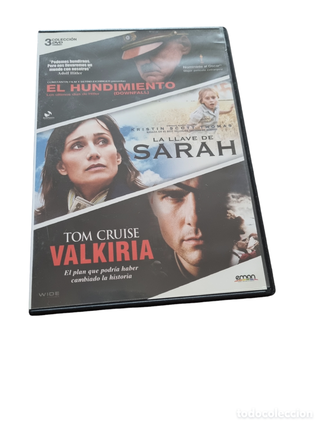 Cin&eacute;ma: S388 valkiria/ la llave de sarah/ el hundimiento DVD SEGUNDAMANO