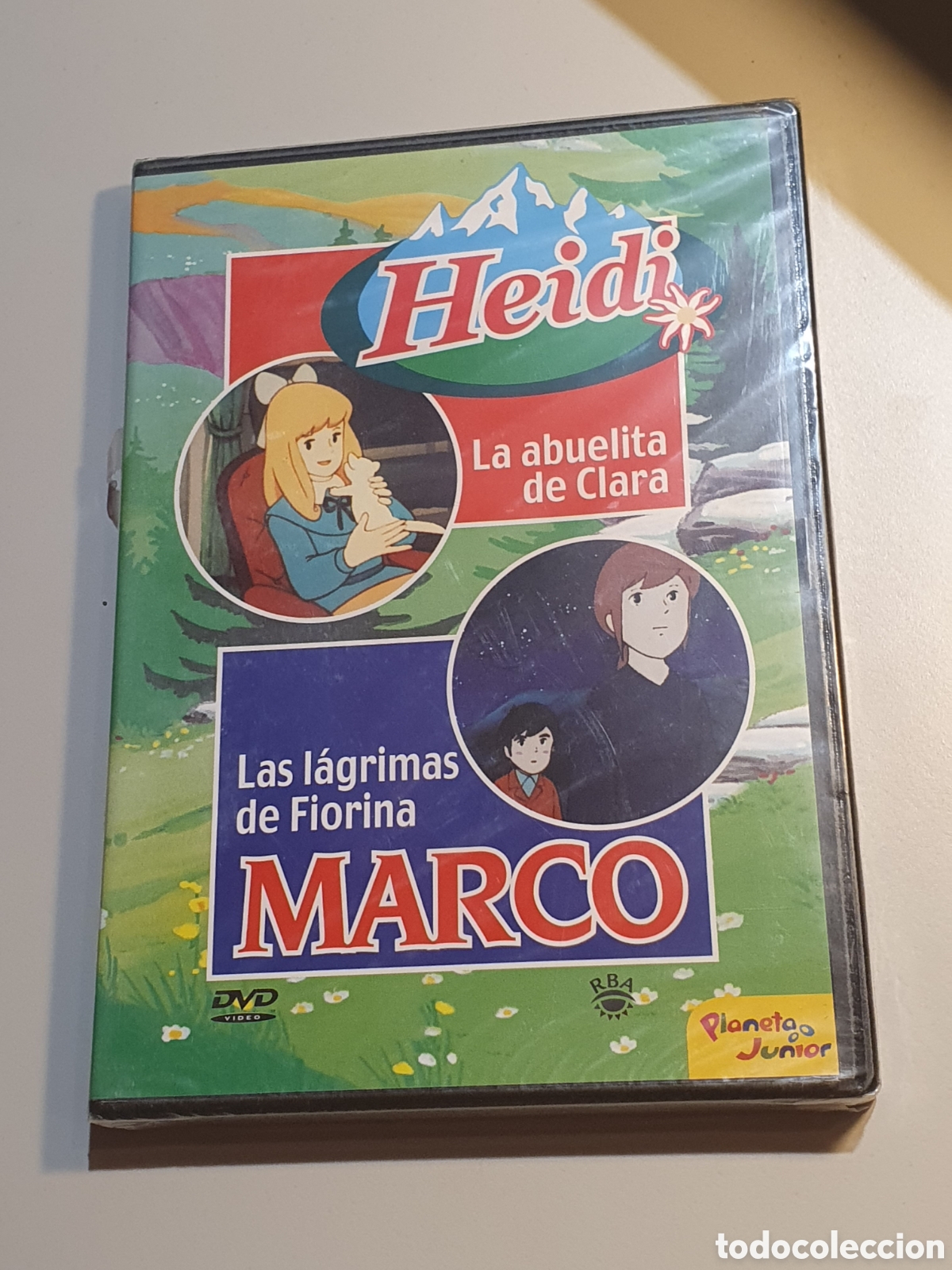 Cine: 9- Dvd, 27, Heidi, La Abuelita De Clara, Marco, Las L&aacute;grimas De Fiorina, Nuevo.