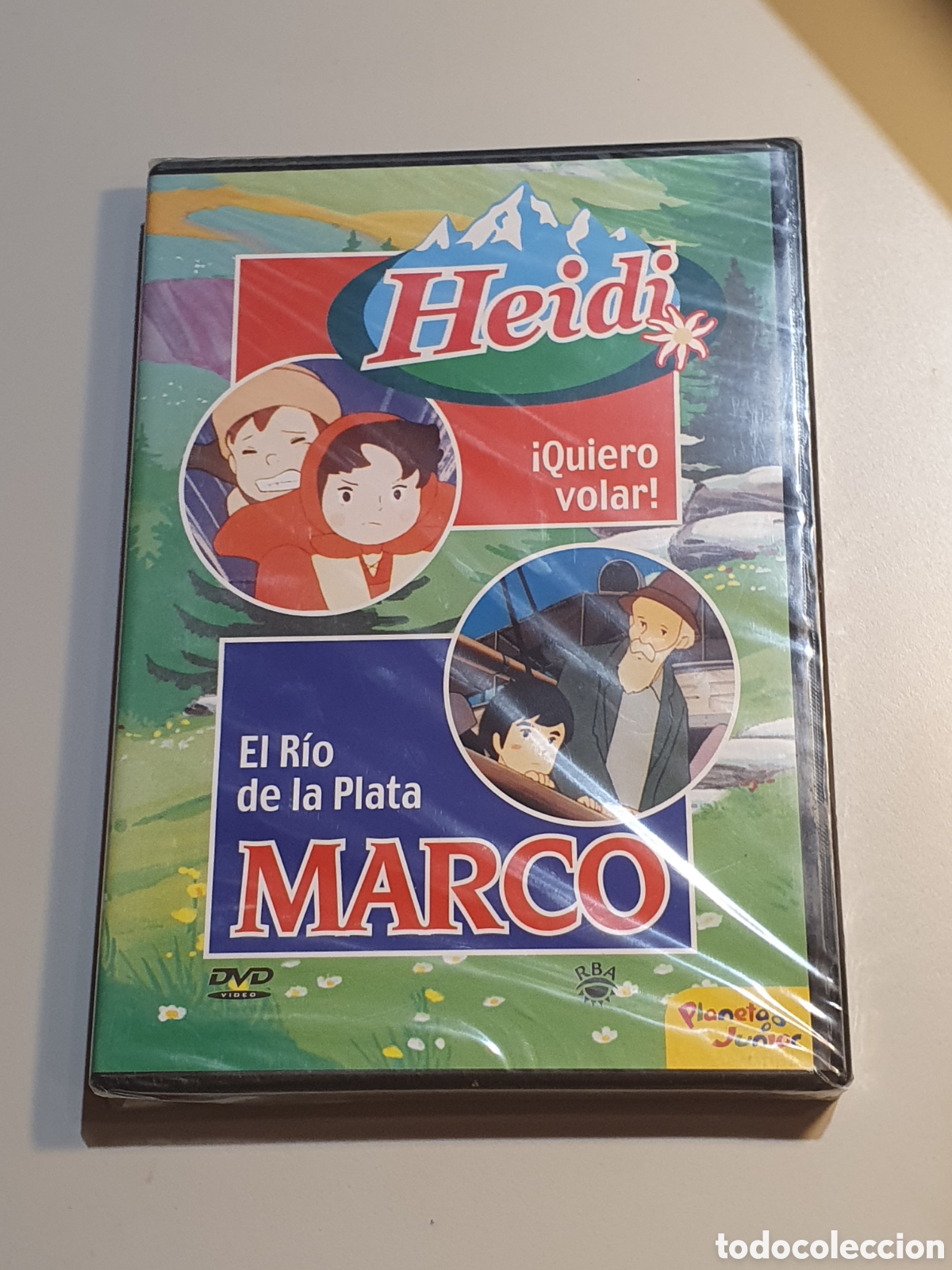 Cine: 9- Dvd, 21,Heidi, &iexcl;Quiero Volar!, Marco, El R&iacute;o De La Plata, Nuevo.