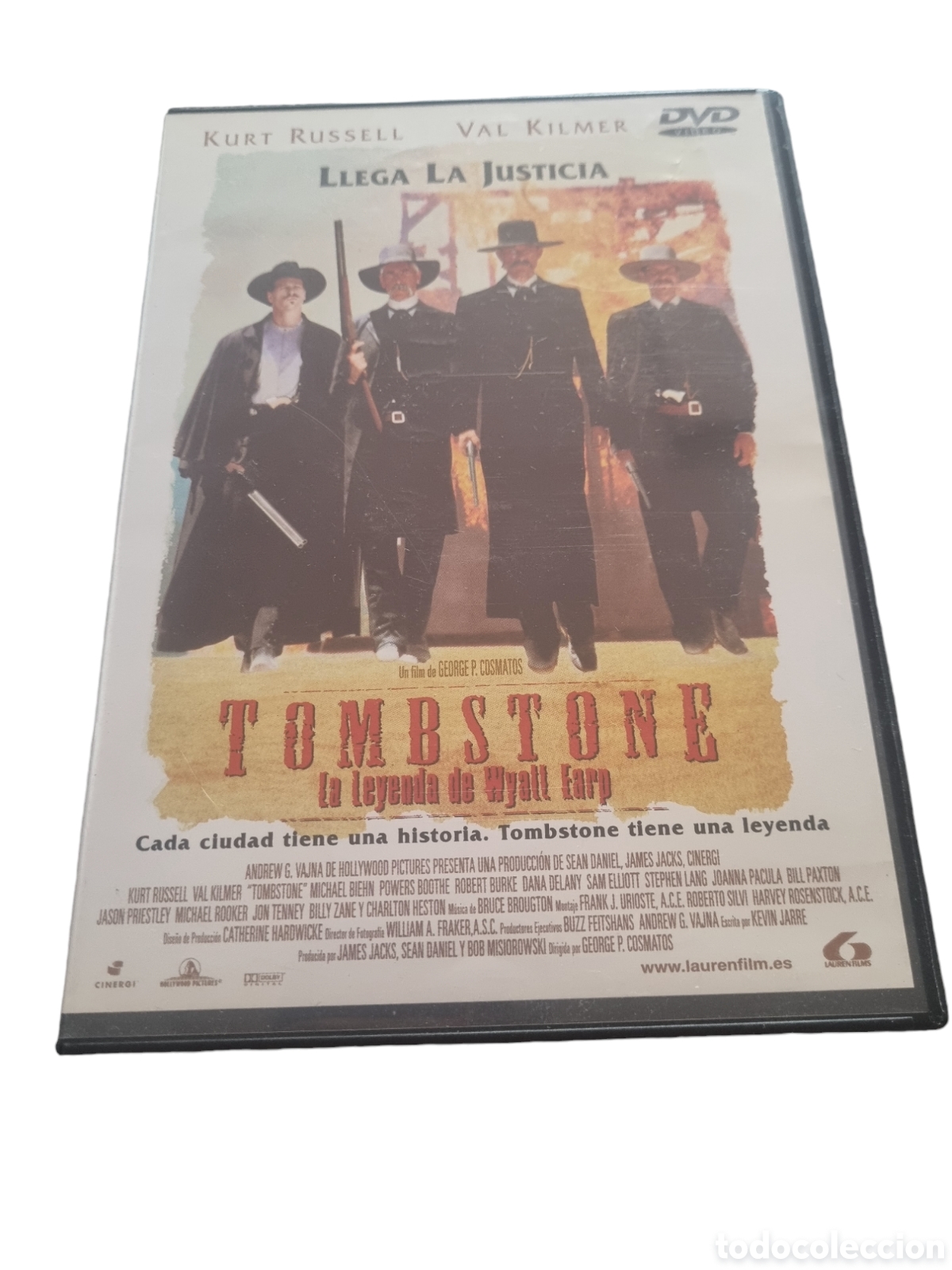 Cin&eacute;ma: S13 tombstone la leyenda de wyatt earp DVD SEGUNDAMANO