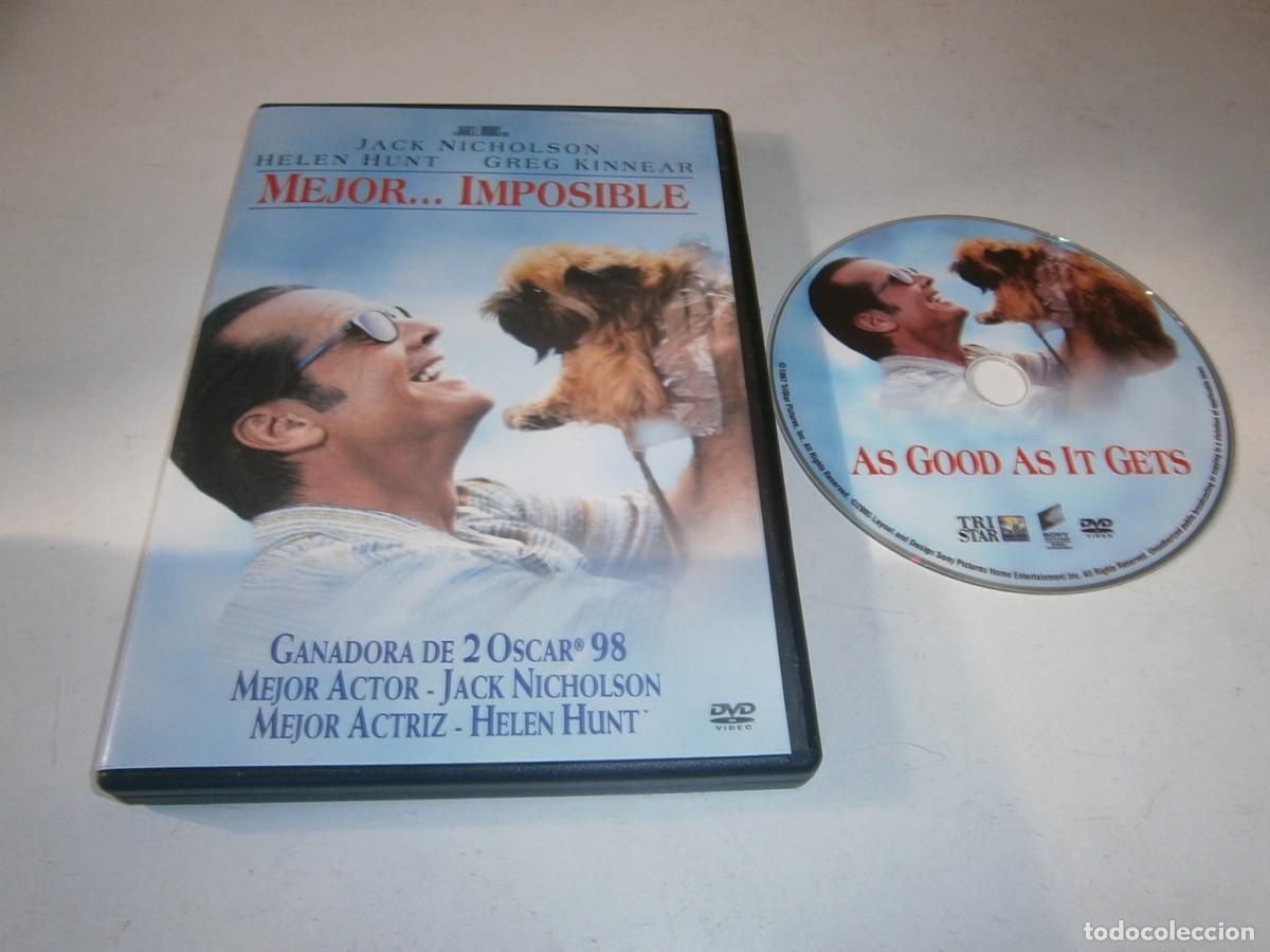 Cine: MEJOR...IMPOSIBLE DVDJACK NICHOLSON HELEN HUNT GREG KINNEAR