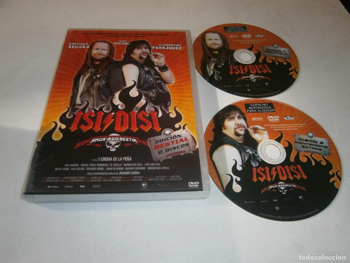 Cine: ISI & DISI AMOR A LO BESTIA DVD EDICION ESPECIAL 2 DVDS SANTIAGO SEGURA FLORENTINO FERNANDEZ