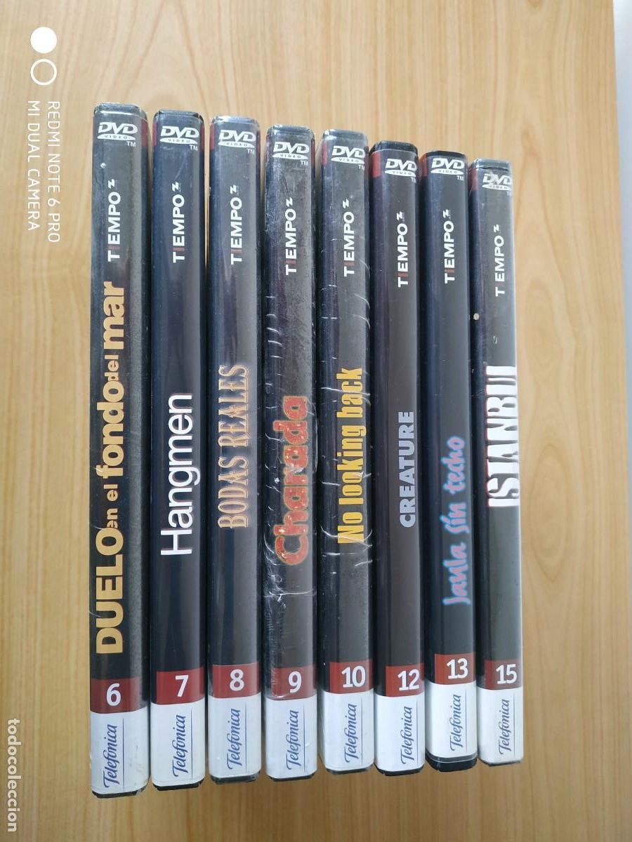 Cine: Lote DVD Hangmen, Bodas reales, Charada, No Looking Back, Creature, Jaula sin techo, Istambul, Duelo