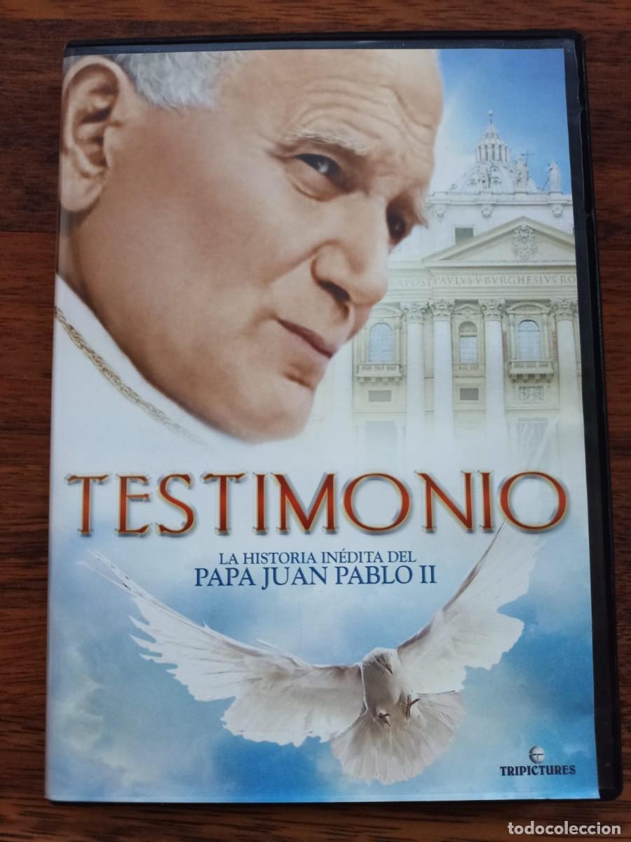 Cinema: DVD TESTIMONIO. LA HISTORIA INEDITA DEL PAPA JUAN PABLO II