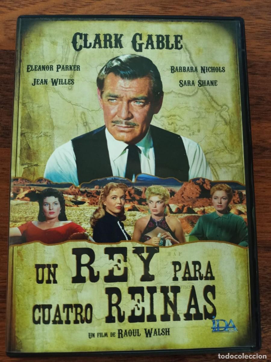 Cinema: DVD UN REY PARA CUATRO REINAS. CLRAK GABLE. COMO NUEVO