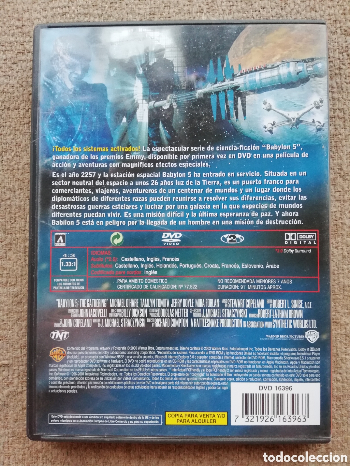 Cine: Babylon 5. The Gathering. - Foto 2