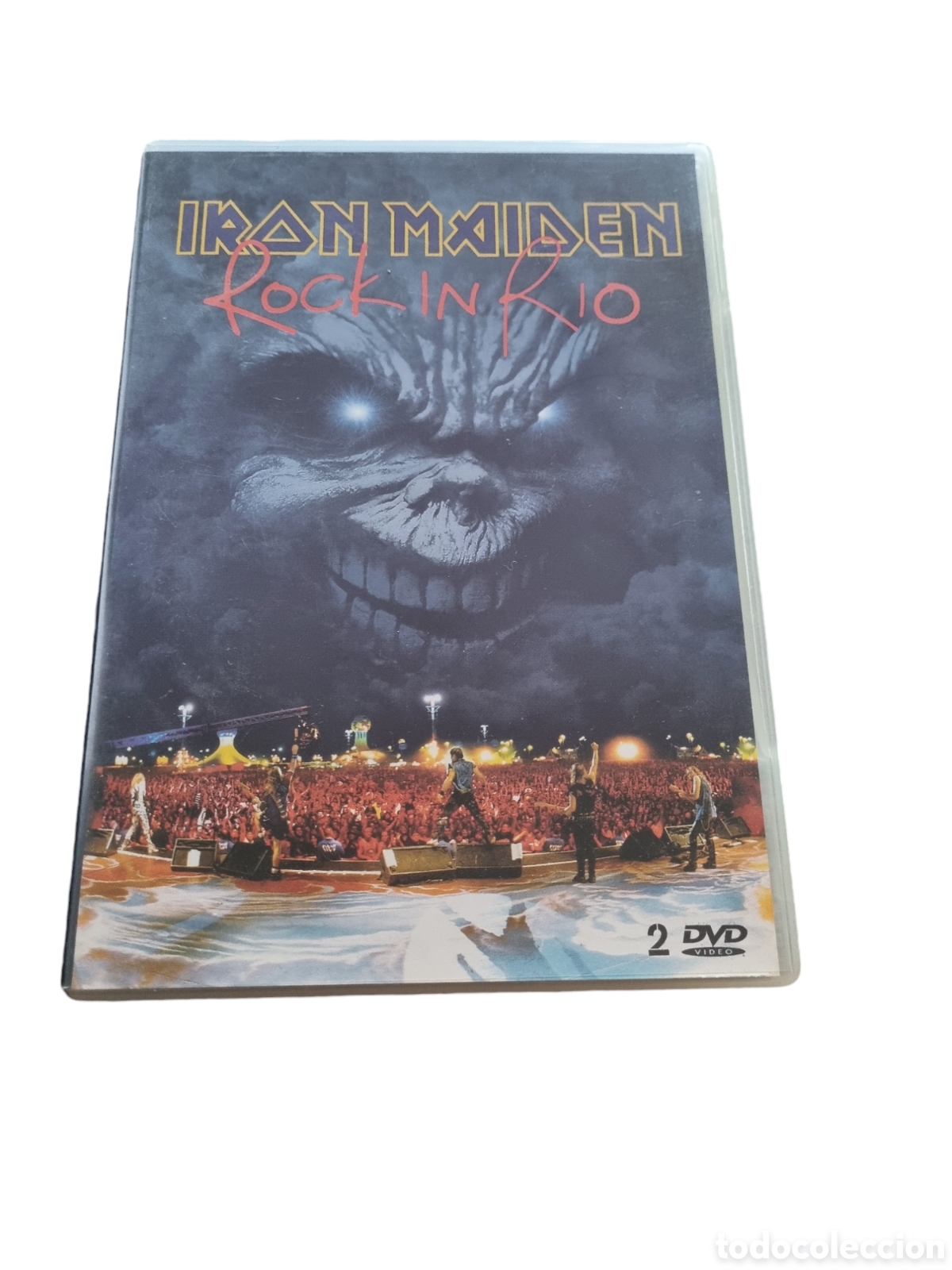 Cine: S285 iron maiden rock in rio DVD SEGUNDAMANO