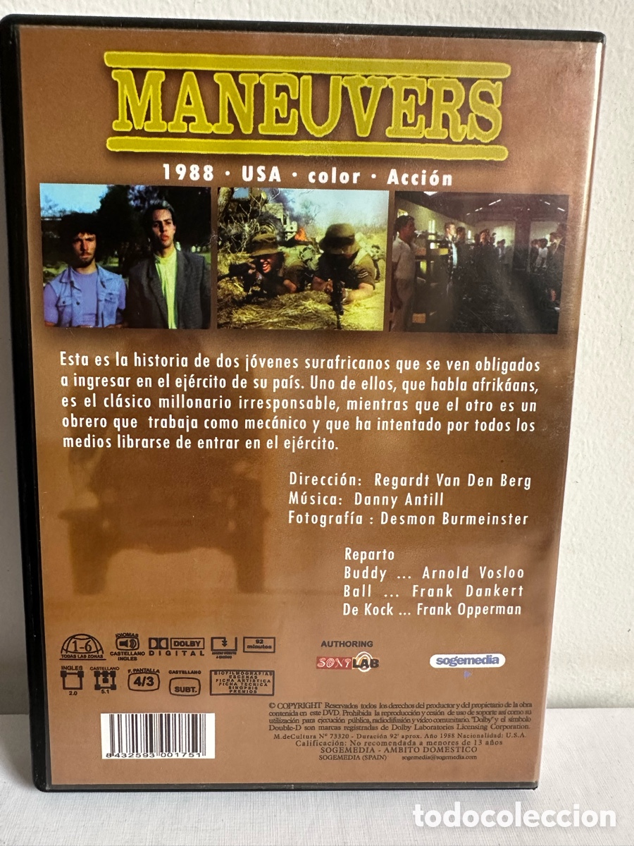 Cine: Maneuvers (DVD) 1988/ES - Foto 2