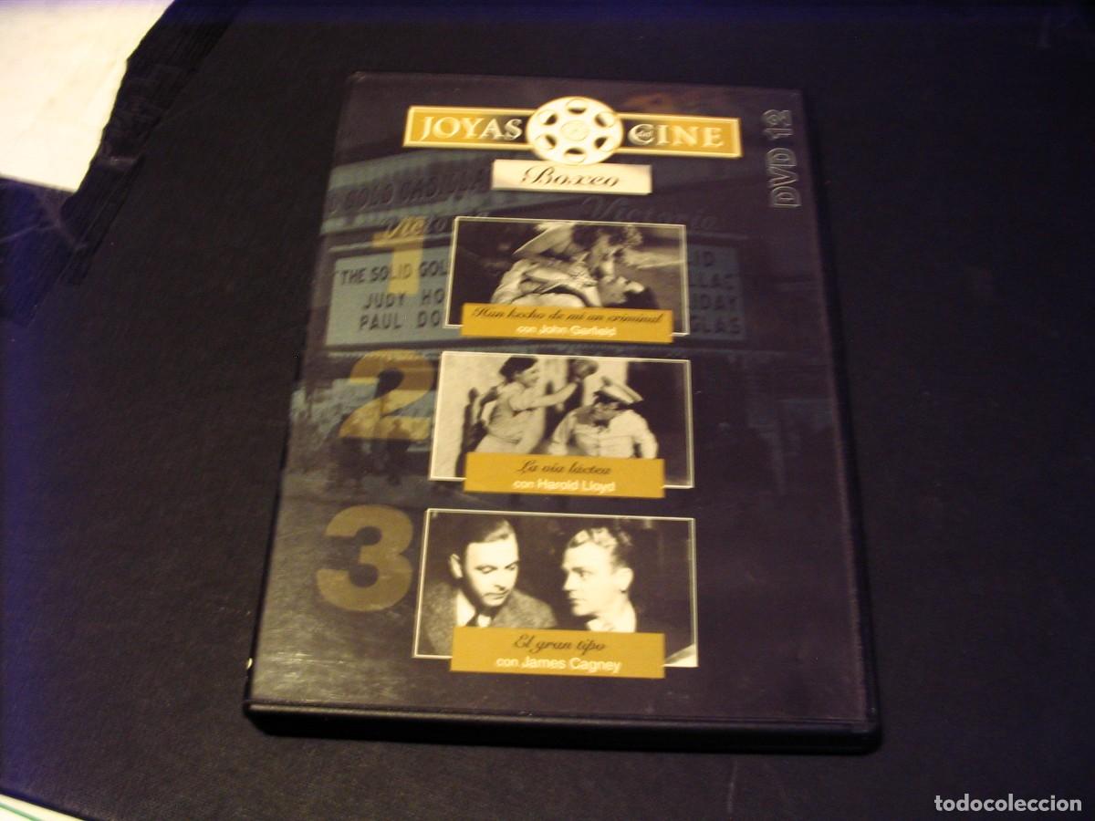 Cine: BOXEO 3 pel&iacute;culas DVD La v&iacute;a l&aacute;ctea El gran tipo Han hecho de m&iacute; un criminal DAN