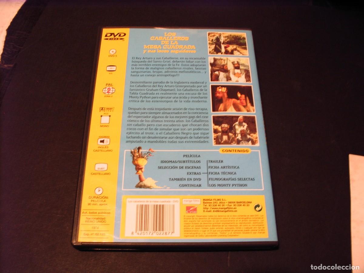 Cine: Los caballeros de la mesa cuadrada DVD MONTY PYTHON DAN - Foto 2
