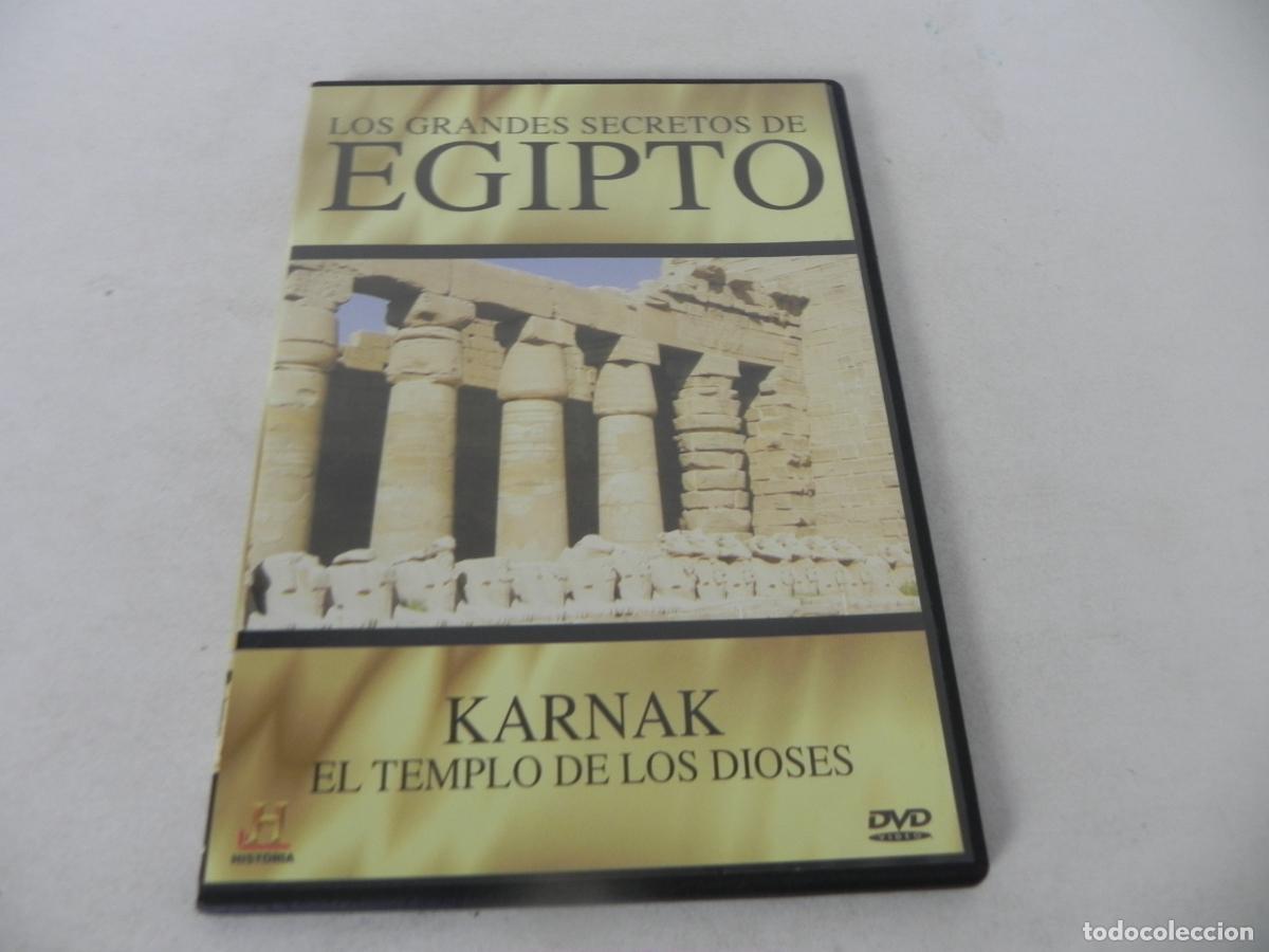 Cine: DVD LOS GRANDES SECRETOS DE EGIPTO (KARNAK EL TEMPLO DE LOS DIOSES - VER FOTOS Y DESCRIPCI&Oacute;N