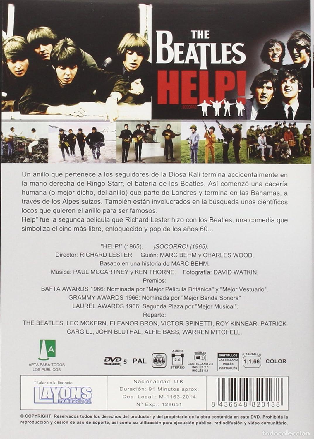 Cine: HELP! - DVD - NUEVO - Foto 2
