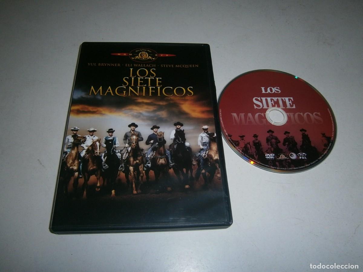 Cinema: LOS SIETE MAGNIFICOS DVD NUEVO PRECINTADO YUL BRYNNER ELI WALLACH STEVE MC QUEEN