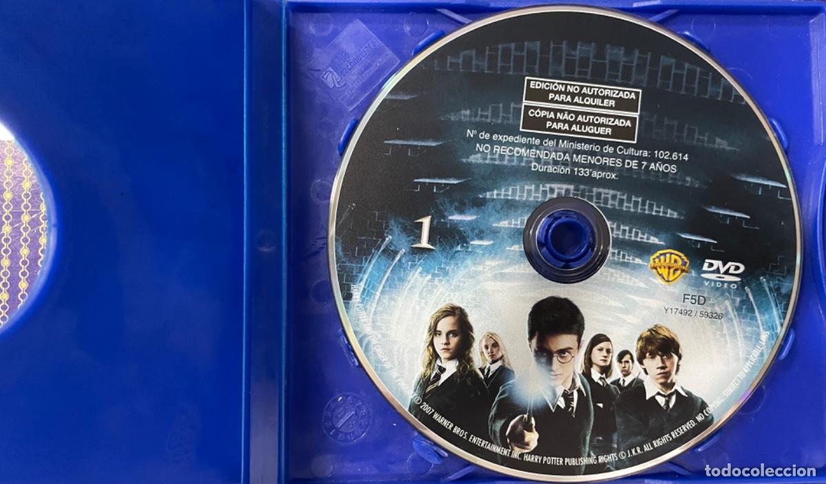 Cine: Harry Potter&rsquo;s y La orden del F&eacute;nix (solo disco original dvd)