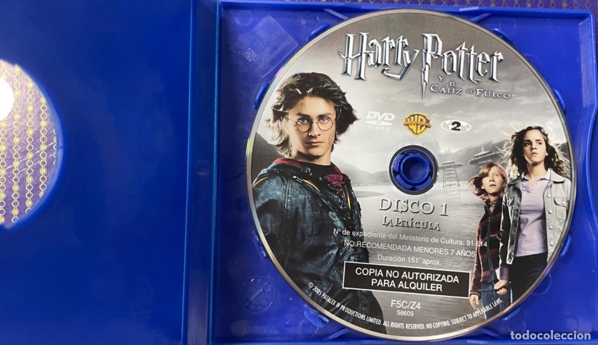 Kino: Harry Potter&rsquo;s y el c&aacute;liz de fuego (solo disco original dvd)