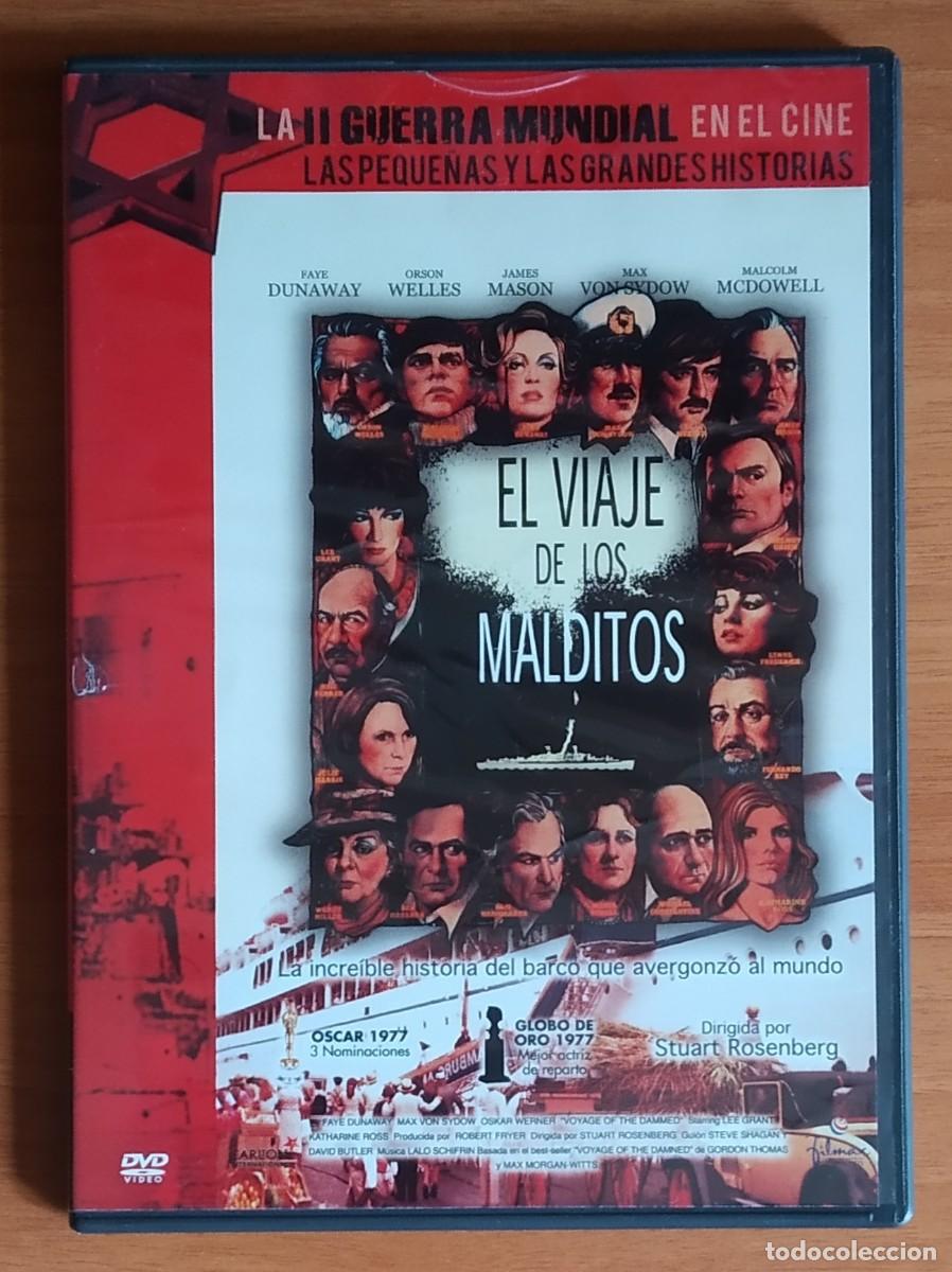 Cine: El viaje de los malditos. DVD. Colecci&oacute;n La Segunda Guerra Mundial en el Cine. Excelente estado