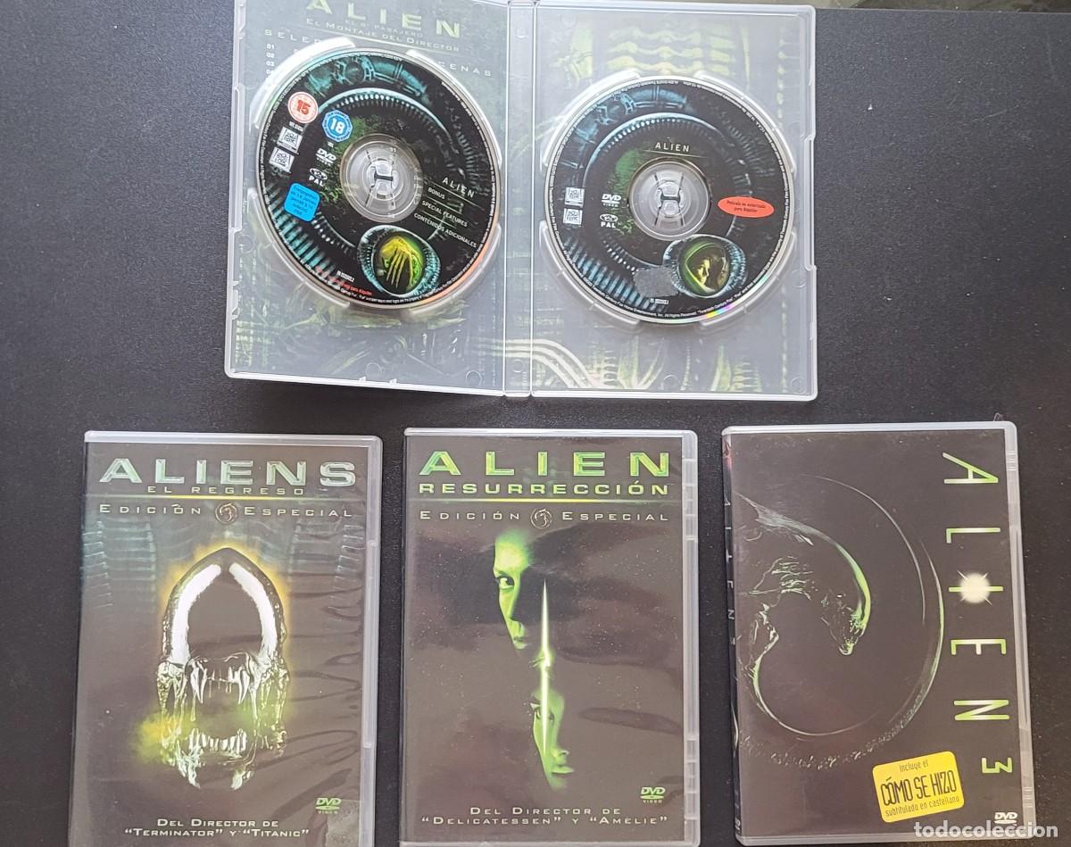 Cine: Colecci&oacute;n Alien en edici&oacute;n especial + C&oacute;mo se hizo, 7 discos en total