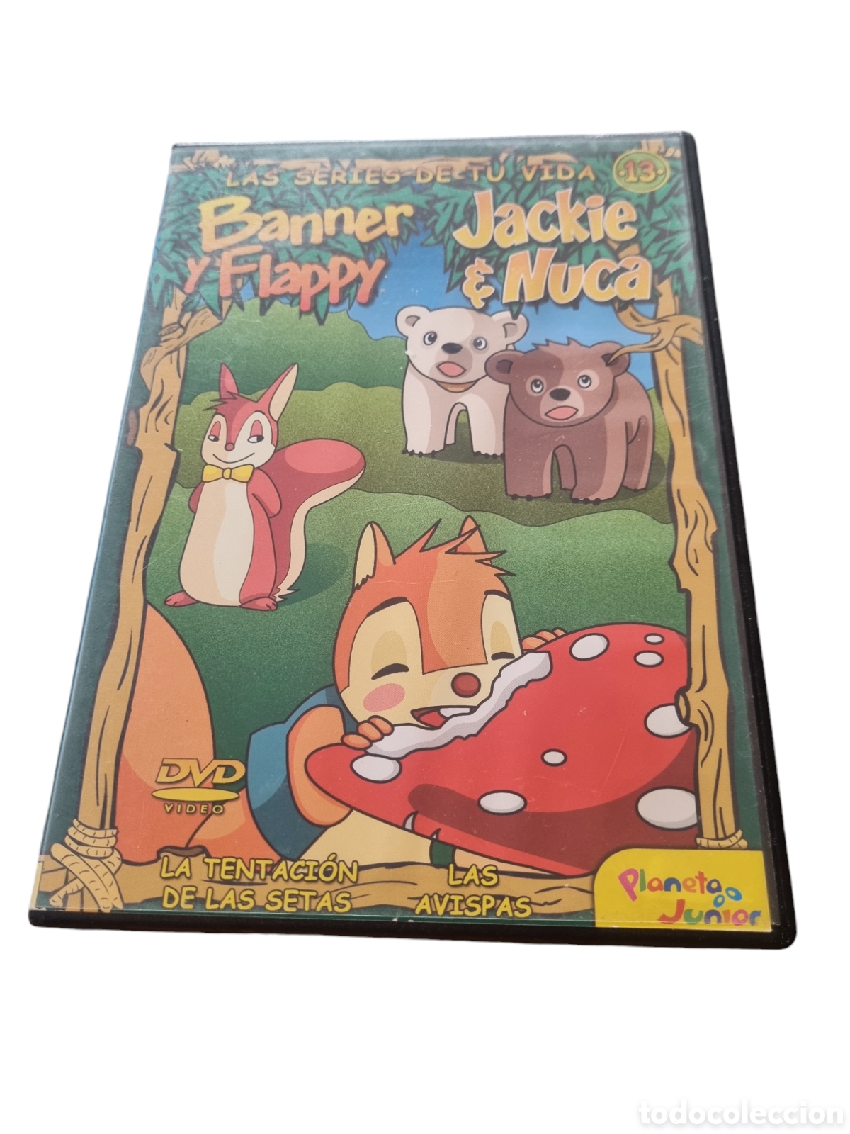 Kino: V103 banner y flappy jackie y nuca 13 la tentacion de las setas- las avispas DVD VIDEOCLUB