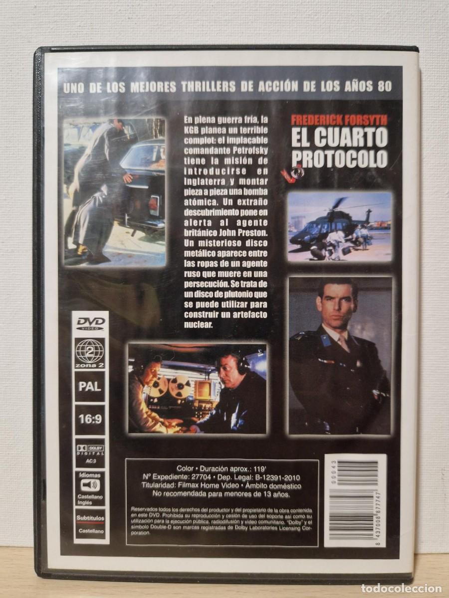 Cine: El cuarto protocolo [DVD] ESTUCHE SLIM - Foto 2