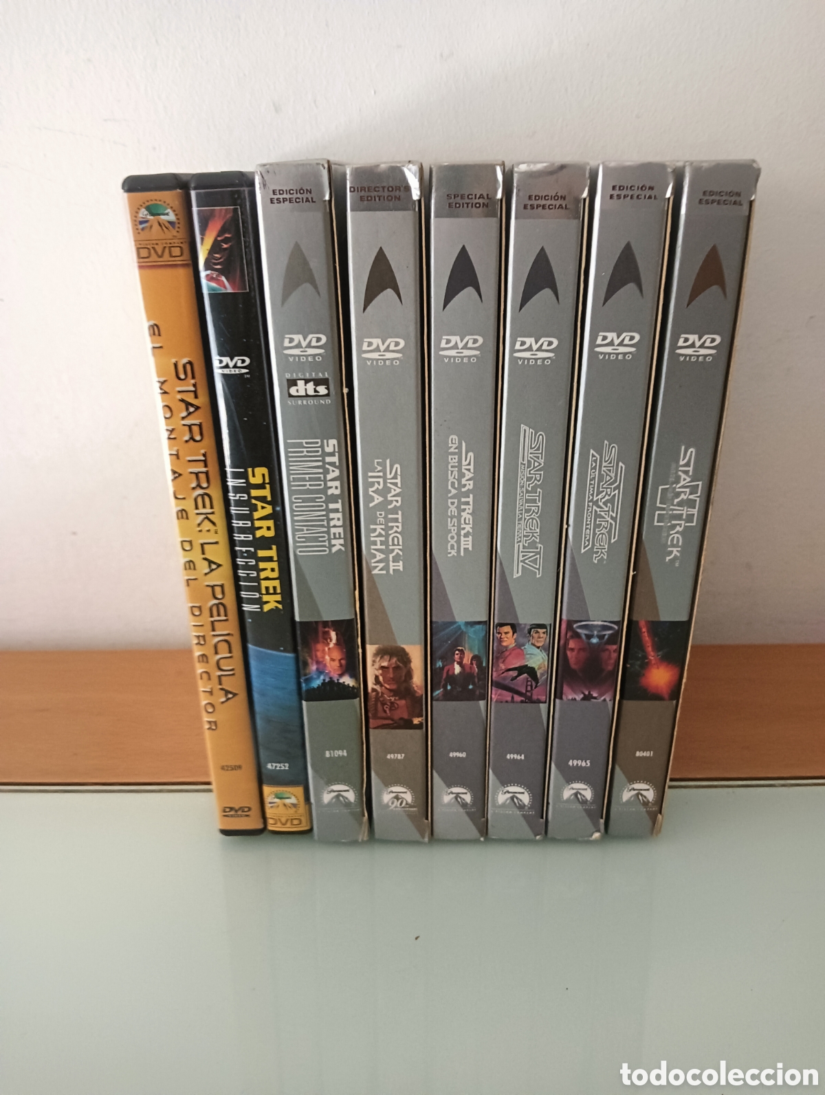 Cinema: LOTE PEL&Iacute;CULAS STAR TRECK DVD's