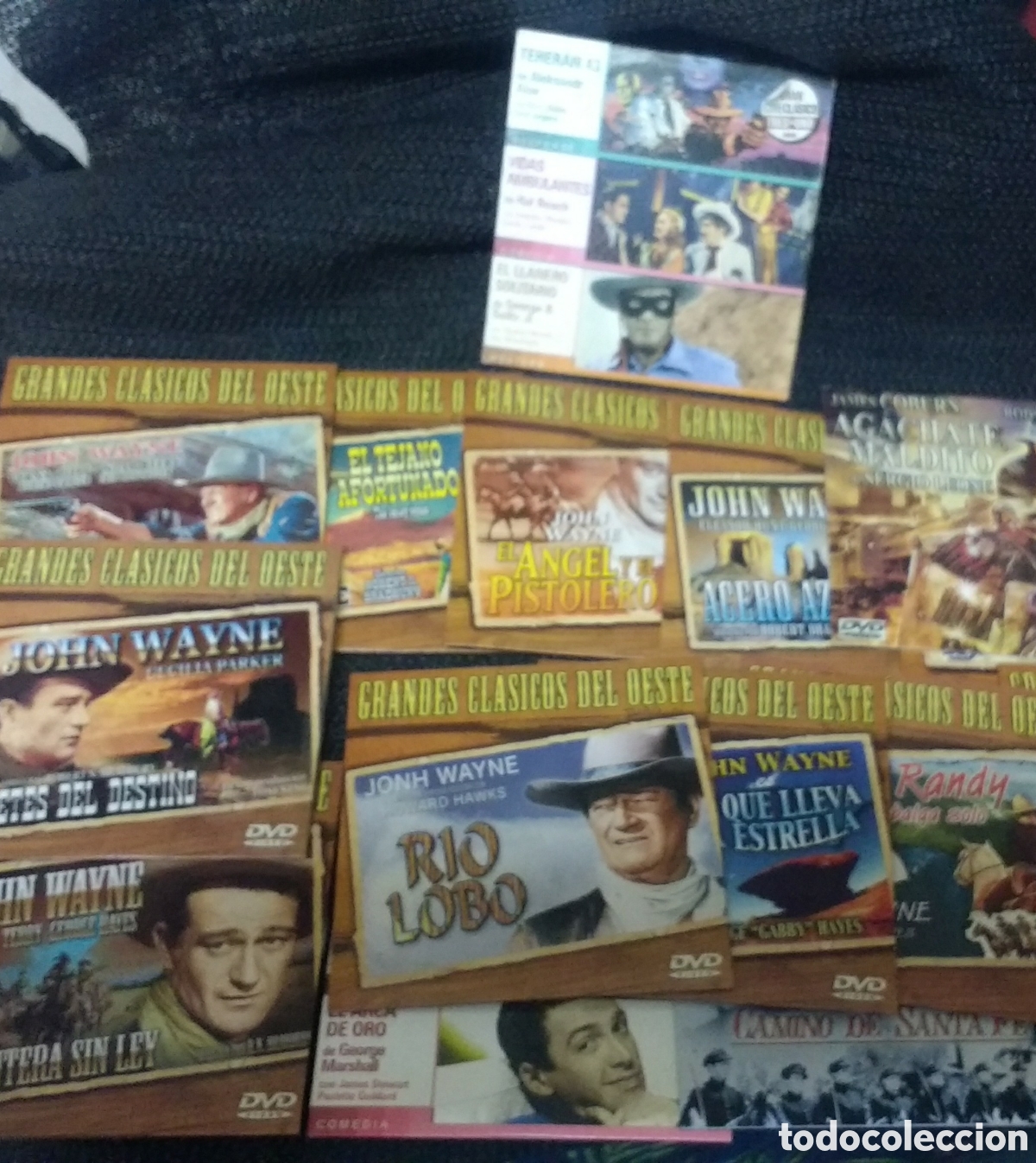 Cine: Colecci&oacute;n de 11 DVDs John Wayne - Foto 3