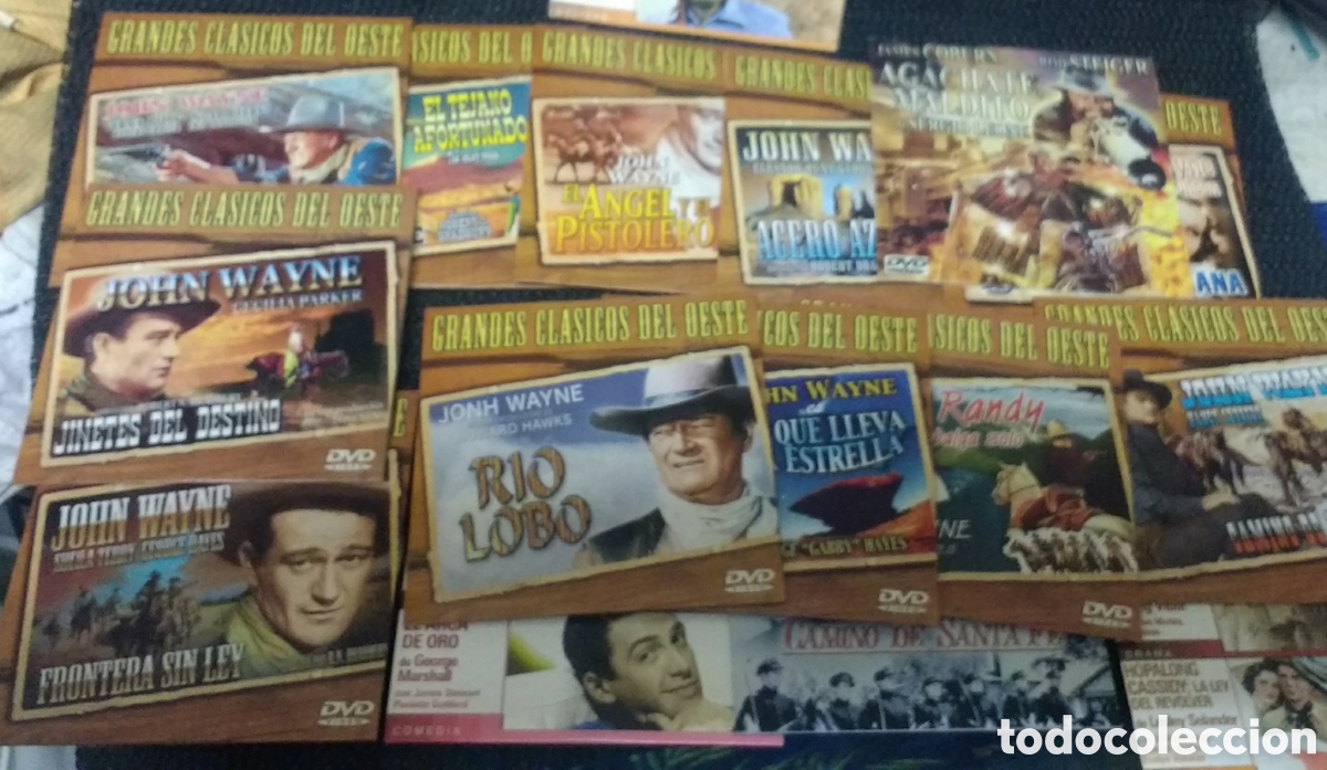 Cine: Colecci&oacute;n de 11 DVDs John Wayne - Foto 4