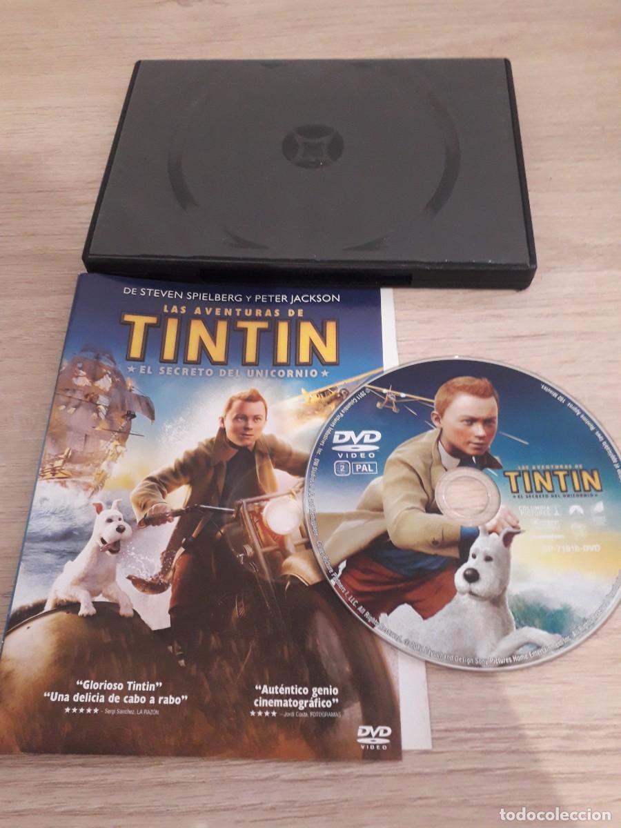 Cine: Pel&iacute;cula DVD Las Aventuras de Tintin - El secreto del unicornio