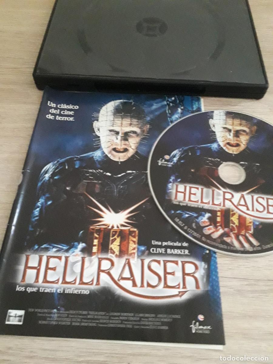 Cine: Pel&iacute;cula DVD Hellraiser - Clive Barker - Foto 1