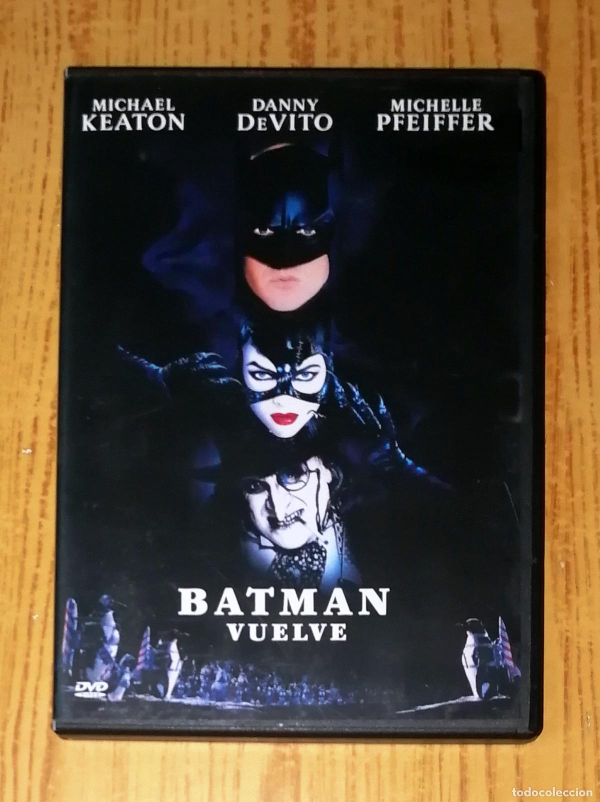 Kino: DVD. BATMAN VUELVE = Batman Returns. - Warner, 1999 / M. KEATON, D. DE VITO, M. PFEIFFER
