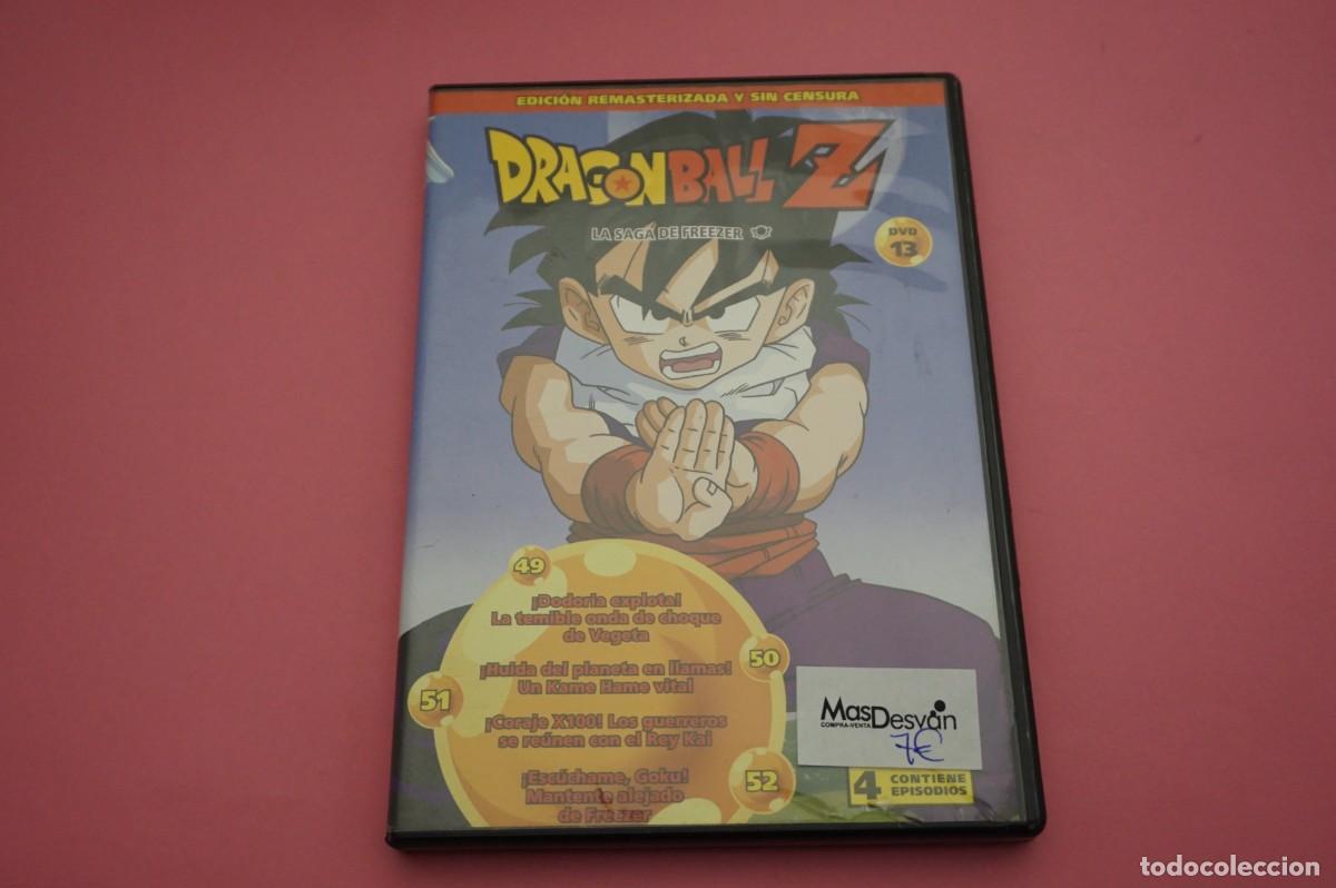 Cine: ASI/ DVD - DRAGON BALL Z - LA SAGA DE LOS SAIYANS - EP 49 AL 52 - EDICION REMASTERIZADA SIN CENSURA