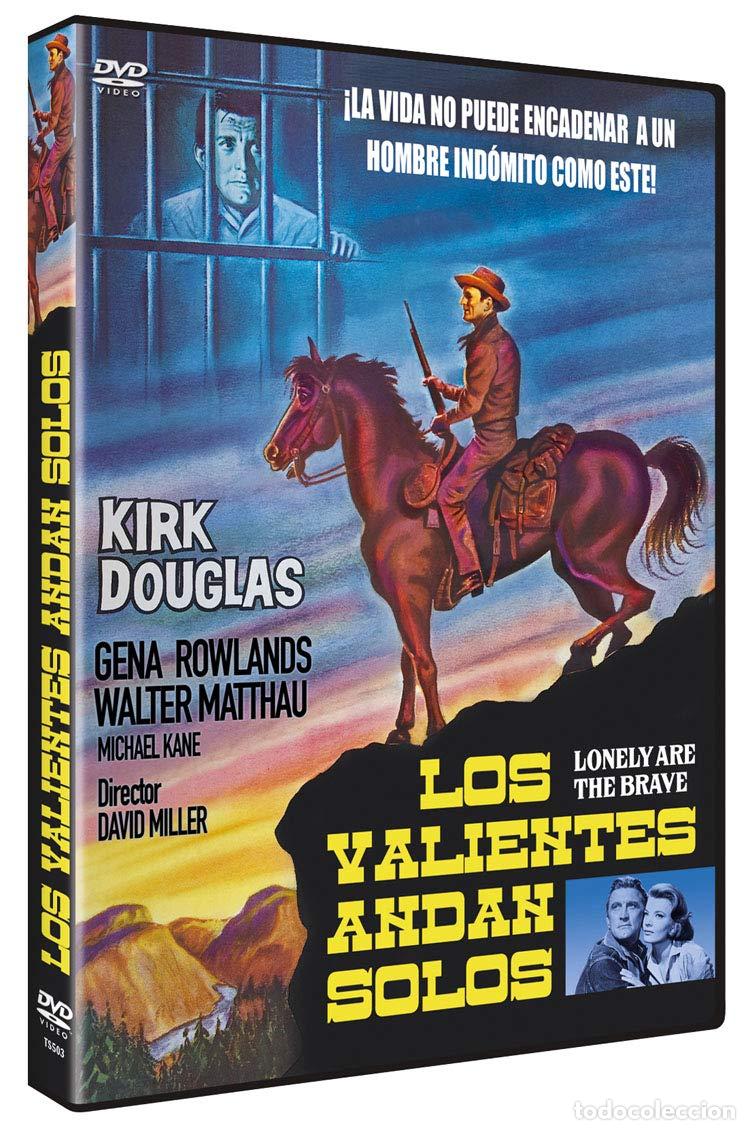 Cinema: LOS VALIENTES ANDAN SOLOS - DVD - NUEVO