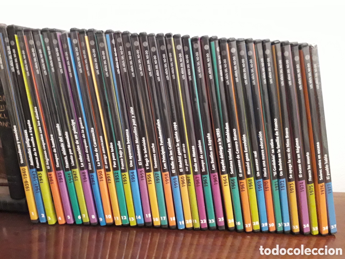 Cine: LOS A&Ntilde;OS DE NODO . EL MUNDO, 37 DVD. NUEVOS. ALGUNOS PRECINTADOS