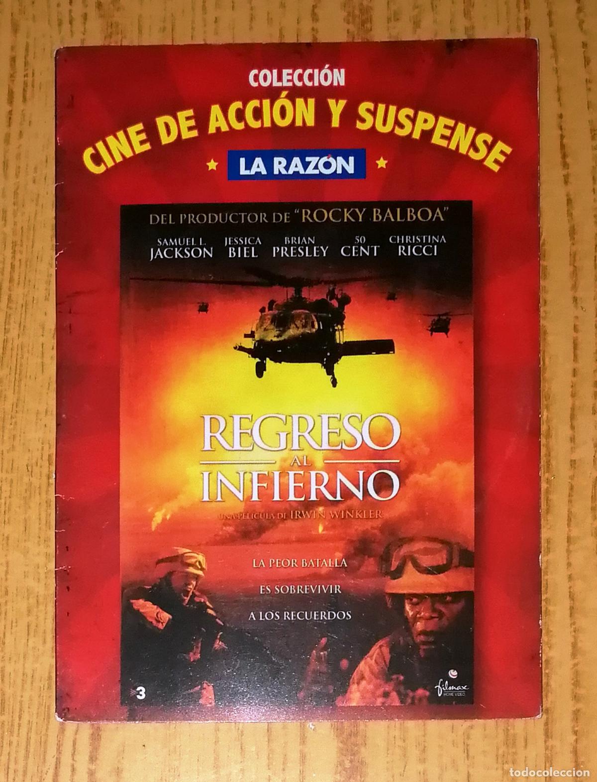 Cinema: DVD. REGRESO AL INFIERNO (Cine de Acci&oacute;n y Suspense. La Raz&oacute;n). - Filmax Home Video, 2007