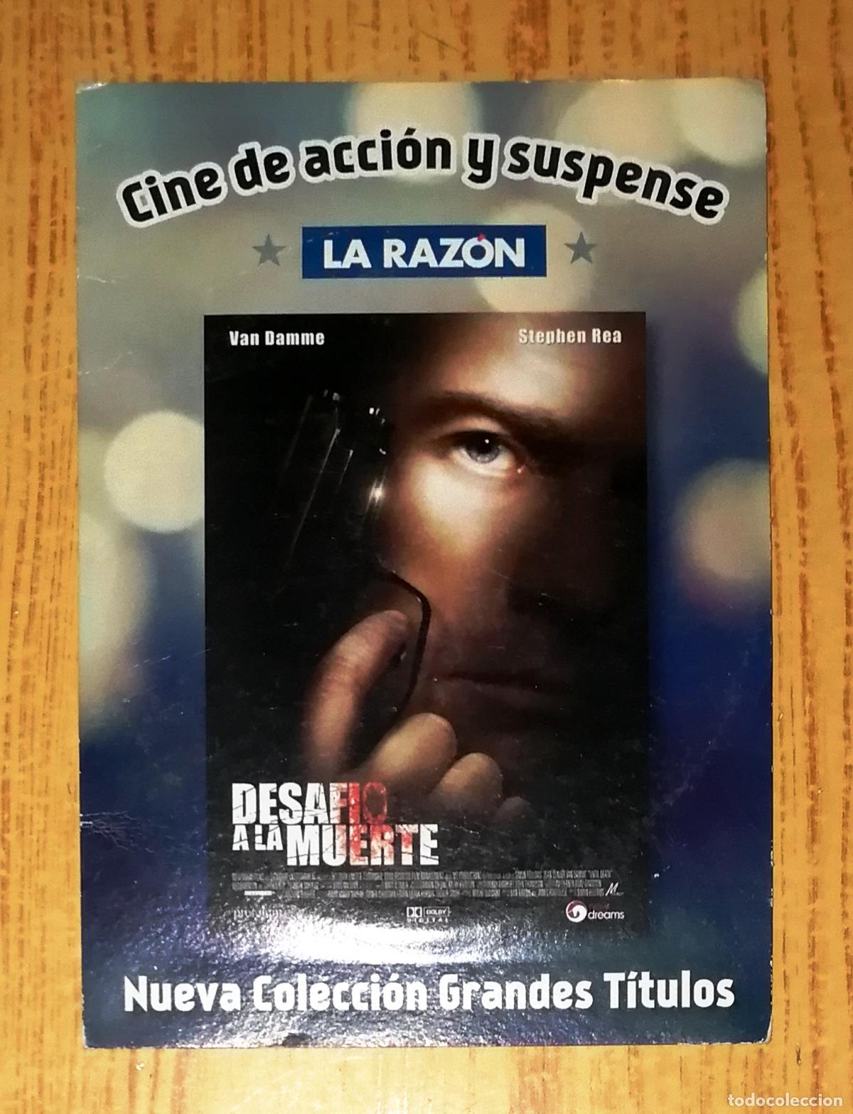 Cinema: DVD. DESAF&Iacute;O A LA MUERTE (Cine de Acci&oacute;n y Suspense). - La Raz&oacute;n, 2007
