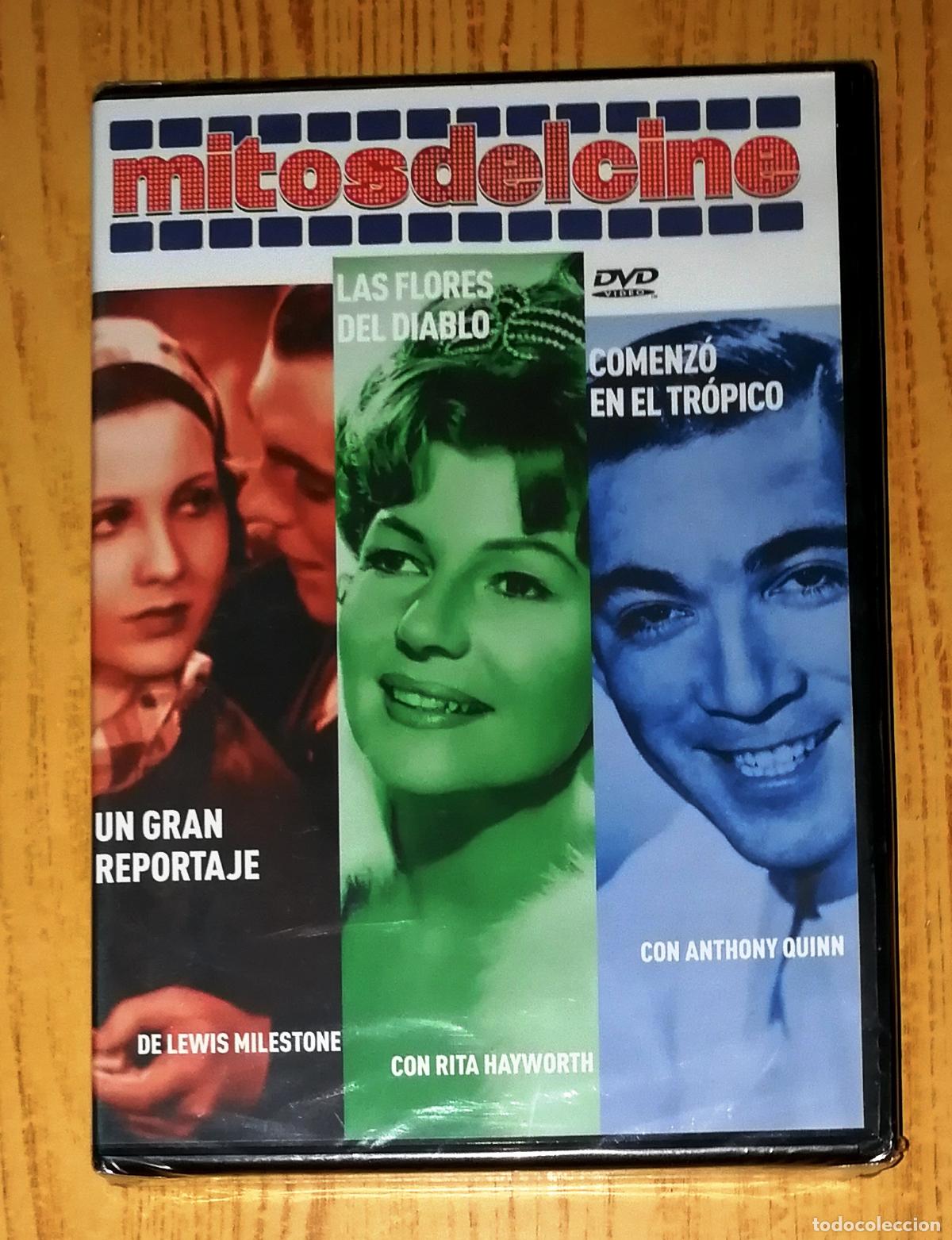 Cinema: DVD. MITOS DEL CINE: Un gran reportaje ; Las flores del diablo ; Comenz&oacute; en el Tr&oacute;pico