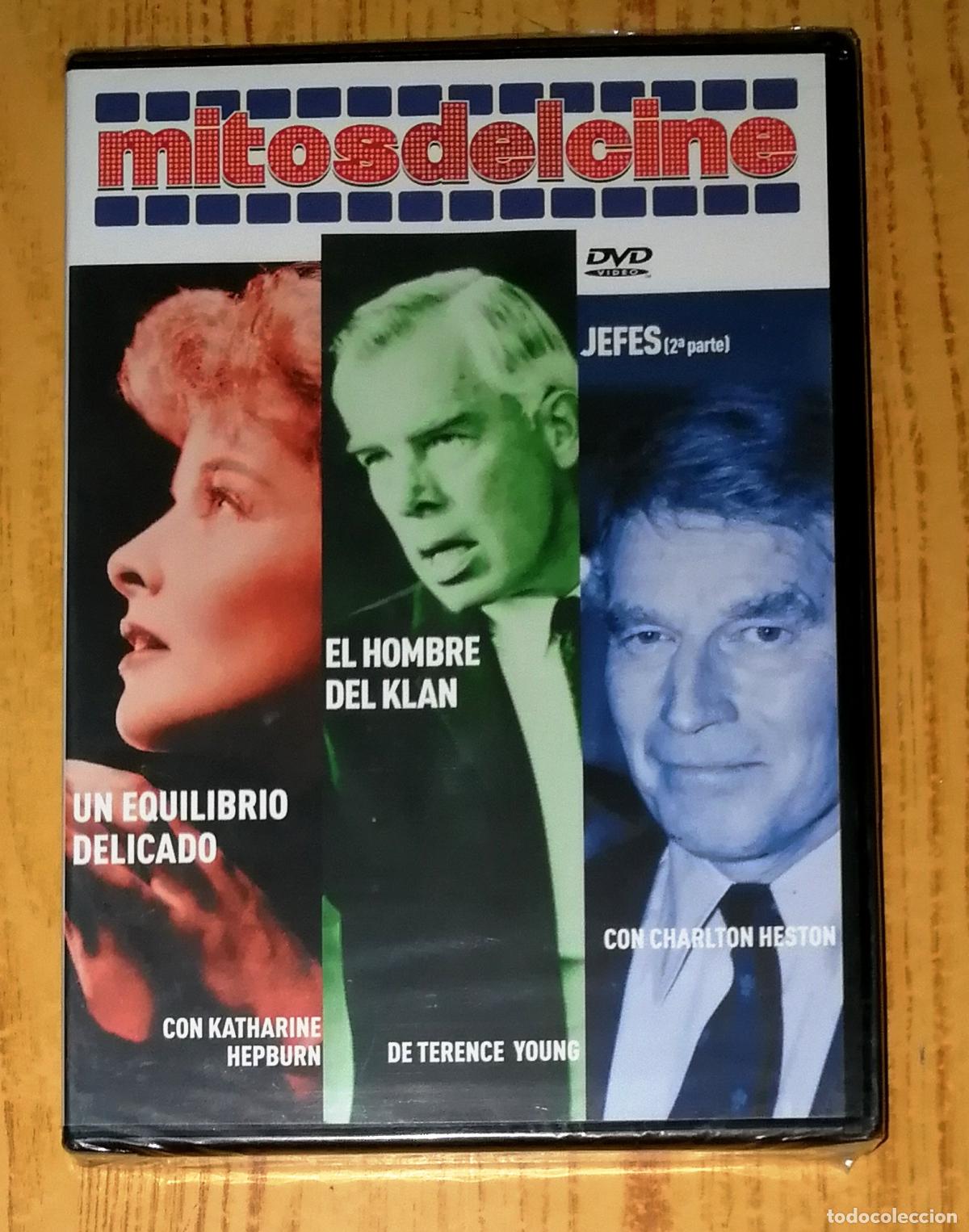 Cinema: DVD. MITOS DEL CINE: Un equilibrio delicado ; El hombre del Klan ; Jefes (2&ordf; parte)