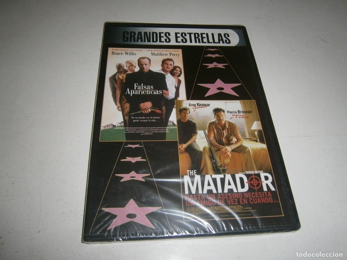 Cinema: 2 PELICULAS EN DVD: FALSAS APARIENCIAS / THE MATADOR NUEVO PRECINTADO